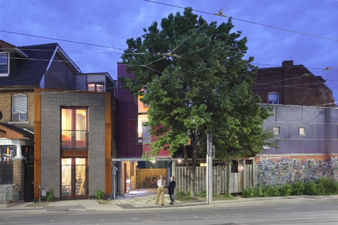 Driveway House, Spaces by Rohan, rohan walters, spaces by rohan, toronto, small house, urban house