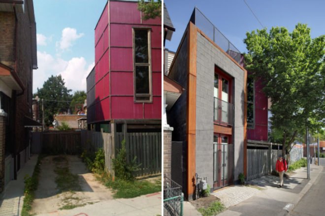 Driveway House, Spaces by Rohan, rohan walters, spaces by rohan, toronto, small house, urban house