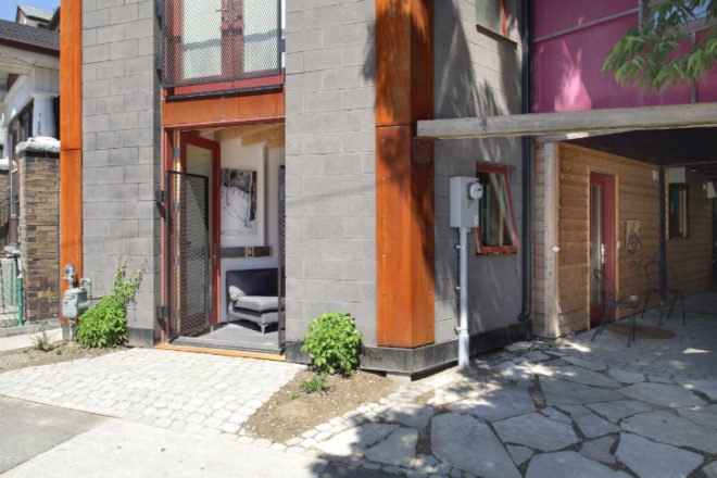 Driveway House, Spaces by Rohan, rohan walters, spaces by rohan, toronto, small house, urban house