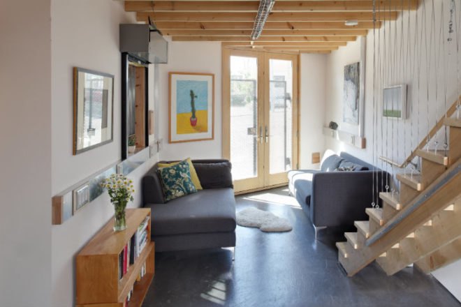 Driveway House, Spaces by Rohan, rohan walters, spaces by rohan, toronto, small house, urban house