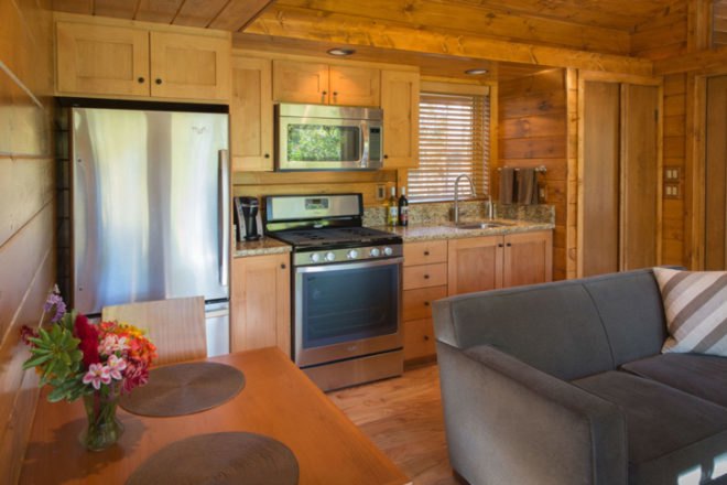 green design, eco design, sustainable design, Canoe Bay ESCAPE, eco conscious Cabin, Tiny Living, Cabin RV, Frank Lloyd Wright