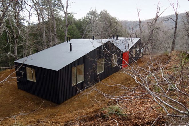 Chilean architecture studio, MAPA, MR House, Andes Mountains, shed within a shed, Chile, Chilean architecture, Architecture, Air quality,Sustainable Building, Green Materials, energy efficiency, Daylighting,