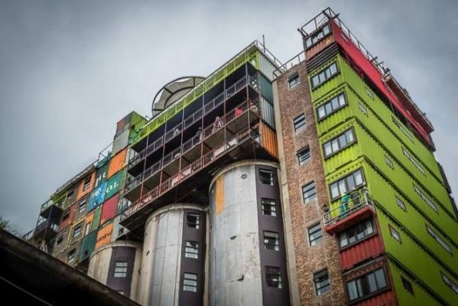 Citiq Developments, Mill Junction Housing, architecture, student housing johannesburg, shipping container housing, shipping container buildings in Africa, johannesburg architecture, urban design, repurposed materials, student housing design, johannesburg student housing