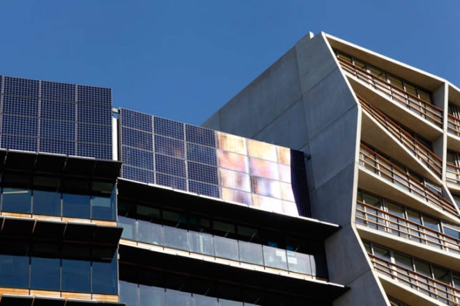 Fender Katsalidis Architects, March Studios, Suppose Design Office, Molonglo Group, australian architecture, canberra, Sustainable Building, sustainable architecture, sustainable luxury, Nishi Building, recycled wood