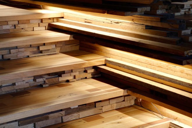 Fender Katsalidis Architects, March Studios, Suppose Design Office, Molonglo Group, australian architecture, canberra, Sustainable Building, sustainable architecture, sustainable luxury, Nishi Building, recycled wood, reclaimed materials