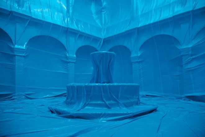 Penique Productions, balloon installations, green art, sustainable artwork, barcelona art, eco art, temporary artwork