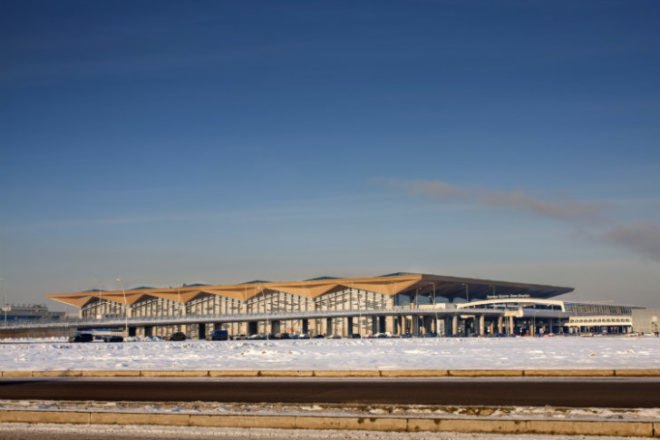Pulkovo Airport, Grimshaw, romboll, pascall + watson, airport, eco airport, st. petersburg, russia