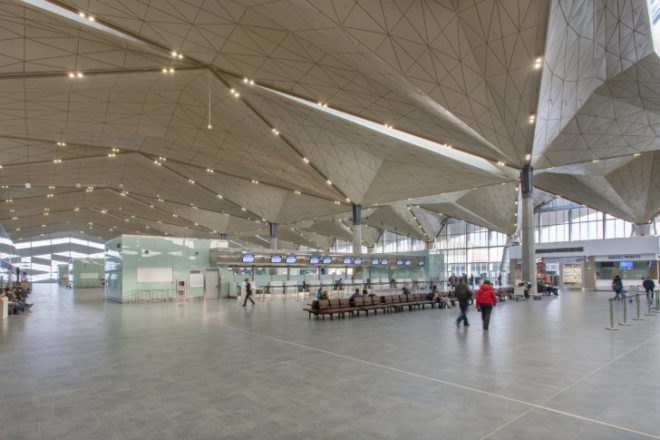 Pulkovo Airport, Grimshaw, romboll, pascall + watson, airport, eco airport, st. petersburg, russia