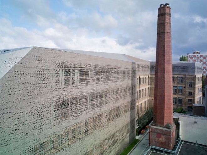 Rare architecture, London, renovation, hotel, Tower hall hotel, Bethnal Green Town Hall, luxury, historic building, parametric, aluminum skin,