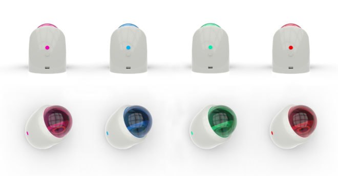 Rawlemon, Betaray, beta.ey, atmospheric lamp, Rawlemon Indiegogo, solar charger, solar concentrating sphere, concentrated solar power, crystal ball, power from light,