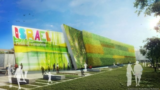 Knafo Klimor Architects, Fields of Tomorrow' Pavilion, 2015 Milan Expo, Israeli agriculture, living walls, vertical gardens, design expo, Milan green events, Israeli pavilion 2015