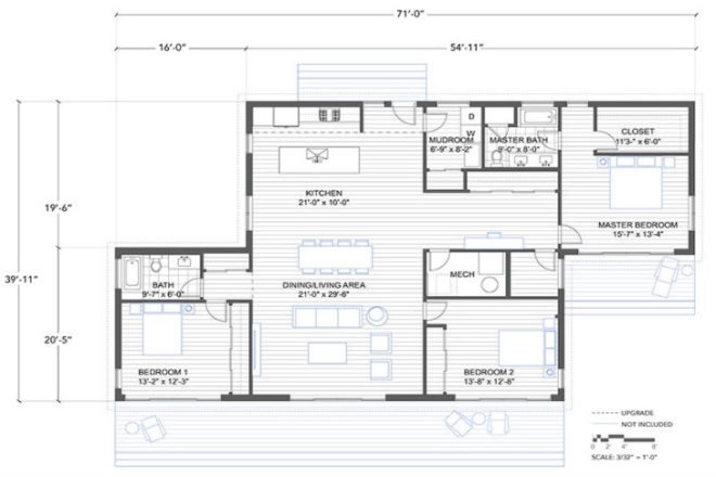 Tim Wright House, Blu Homes, taliesin east, frank lloyd wright, balance vista, prefab home