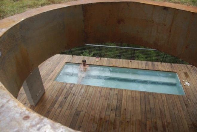 vasho, vasho architects, rd house, energy efficiency, green roofs, home automation, dominican republic, natural insulation, summer house, locally sourced wood, exposed concrete, excavated rock, steep topography
