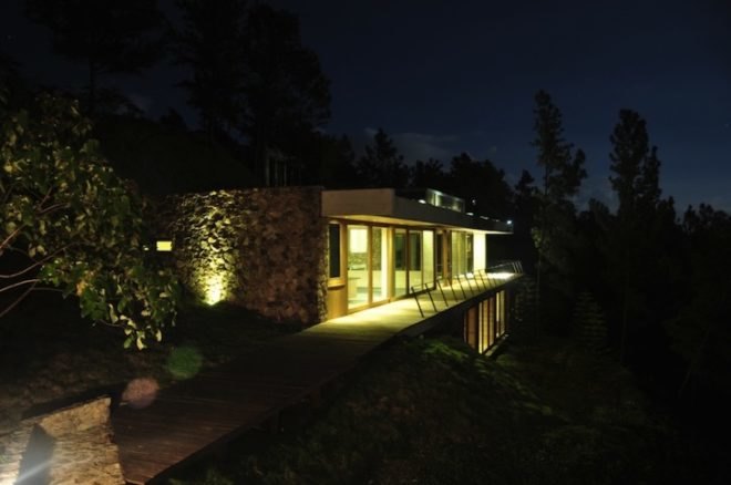 vasho, vasho architects, rd house, energy efficiency, green roofs, home automation, dominican republic, natural insulation, summer house, locally sourced wood, exposed concrete, excavated rock, steep topography
