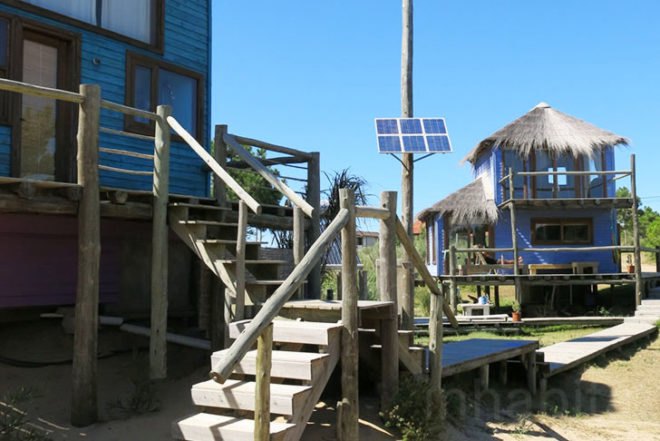Solo Mare del Diablo, eco-accommodation, self-sufficient, Victoria Gonzales, punta del Diablo, Uruguay, off-grid, solar power, solar water heater, well for drinking water, Architecture, Daylighting, Solar Power, Renewable Energy, Green Materials, Green Holidays, Eco Travel,