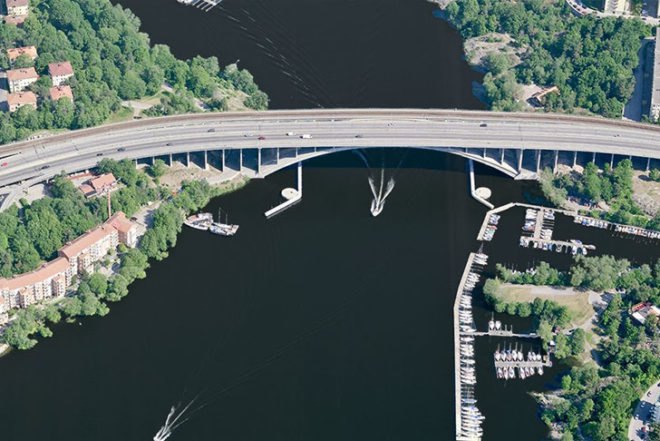 Visiondivision, Cultural Space, Under The Bridge, Stockholm, parasitic architecture, Architecture, postopolis, Resilient Design, Sustainable Building