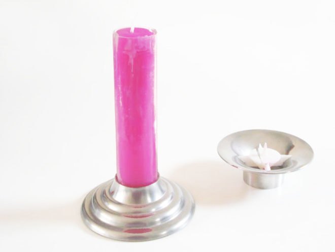 Benjamin Shine, Rekindle Candle Holder, Regenerative Candle Holder, decorative design ideas, off the grid products, candle wax, regenerative candle holders, reusable candle wax, DIY candles,