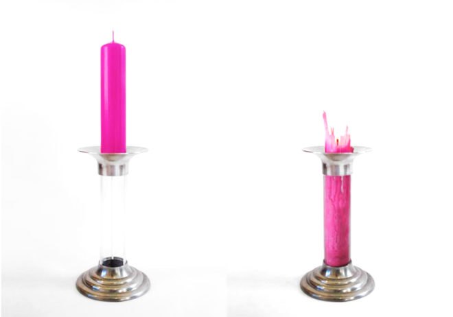 Benjamin Shine, Rekindle Candle Holder, Regenerative Candle Holder, decorative design ideas, off the grid products, candle wax, regenerative candle holders, reusable candle wax, DIY candles,