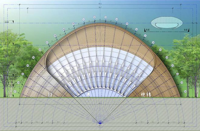 Vincent Callebaut Architectures, Vincent Callebaut, Flavours Orchard, eco-district China, China sustainable architecture, China architecture, China masterplan, sustainable masterplan, solar power, wind power, wind turbines, futuristic city, smart energy grid