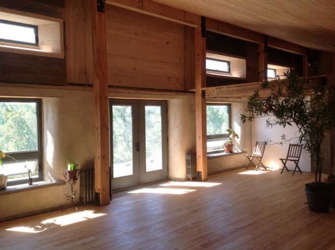 Maison Durable Portneuf, eco home, Quebec straw bale home, straw bale, Portneuf