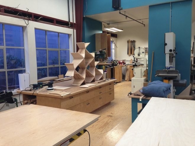 studio h, project h, cnc router, carl bass, realm charter school, middle school students, design/build, x-space library, STAX, STAX shelves, kickstarter, library kickstarter, emily pilloton