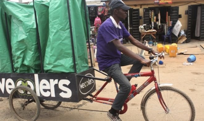 wecyclers, bicycles, recycling, lagos, megacity, nigeria, waste management, Bilikiss Adebiyi, wecycle, lagos waste, trash heaps, incentivized recycling, recycling program, lagos slums