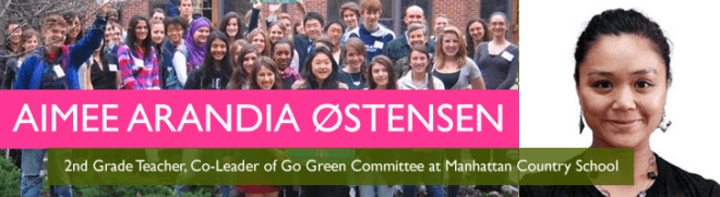 Aimee Arandia Ostensen, eco design, eco discussions, eco education, Eco Kids, eco panels, eco schools, eco-events, green education, green education nyc, green events, green festival, green festival 2014, green festival nyc, green festival nyc 2014, green festivals, green festivals nyc, green NYC, green your education, green your school, greenfestivals, How to Green Your Child’s Education, nyc green events, sustainable design