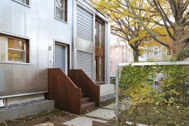 Alessandro Armando and Manfredo di Robilant, house renovation, Massachusetts, plastic house, translucent panels, Architecture, Daylighting, Green renovation, energy efficiency,