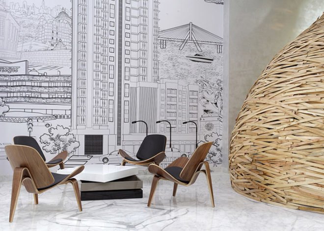 Planet 3 Studios, Mumbai architecture, Mumbai architects, Baya Park offices, Baya Park Mumbai, Nest-like architecture, woven architecture, bird nest meeting spaces, bird nest spaces, tiny spaces, biomimicry, bird-inspired design