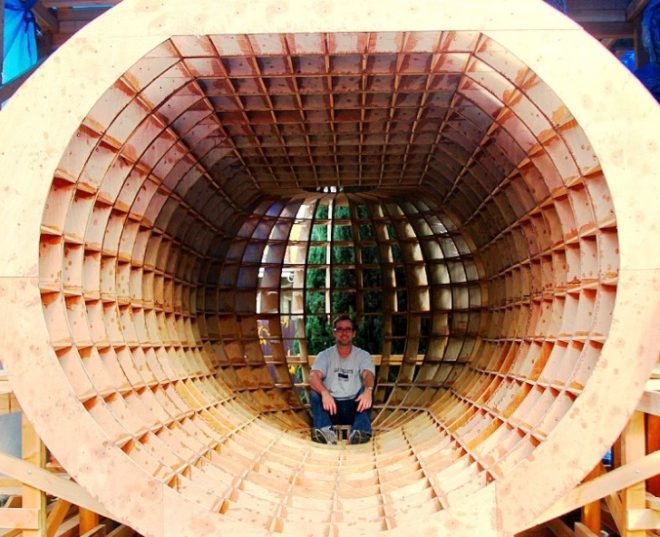 Chris Robinson, Tsunami Proof Capsule, resilient design, architecture, tsunami proof structures, disaster architecture, earthquake proof design, solar energy, tsunami pod, tsunamiball, emergency shelters, environmental disasters, Fukushima, Japan nuclear breakdown,
