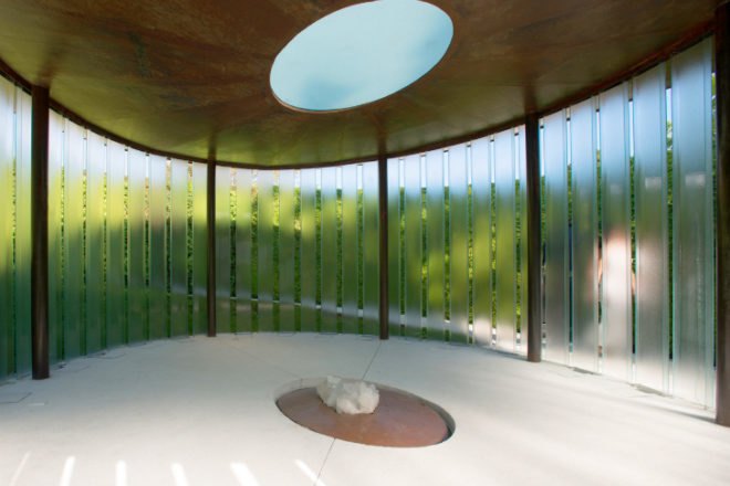Ecumenical Chapel, BNKR Arquitectura, cuernavaca, chapel, sunken chapel, sunken church, daylighting
