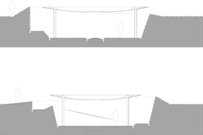 Ecumenical Chapel, BNKR Arquitectura, cuernavaca, chapel, sunken chapel, sunken church, daylighting