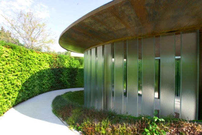 Ecumenical Chapel, BNKR Arquitectura, cuernavaca, chapel, sunken chapel, sunken church, daylighting