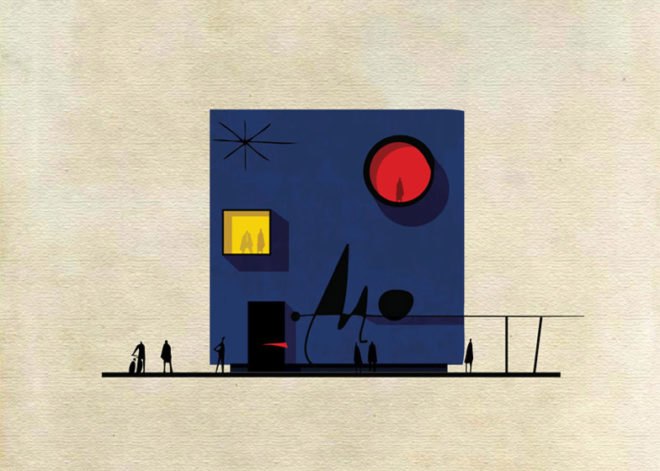 Federico Babina, archist, 20th century art, art, architecture, archibet, archicine, building art, architecture illustrations, cross sections, iconic art