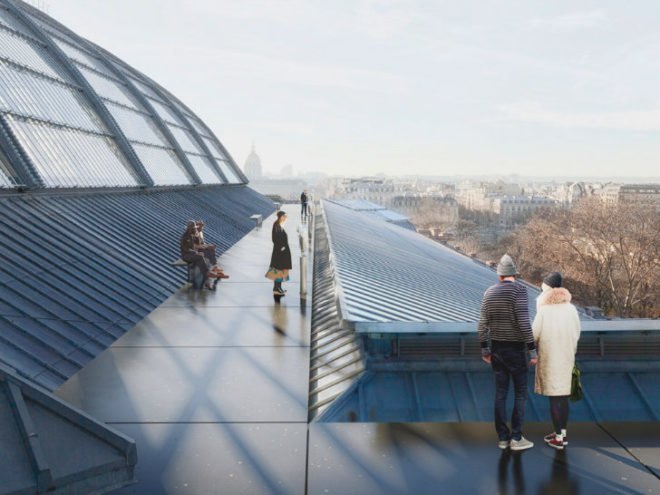 Grand Palais Exhibition Centre, LAN, grand palais, paris, green renovation, historic renovation, exhibition hall