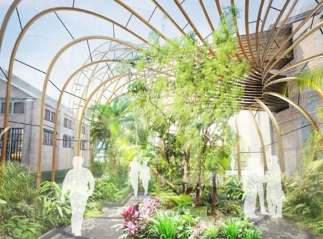 GWP Architecture, Heatherwick Studio, Bombay Sapphire Distillery, BREEAM Award for Industrial Design , Ecobuild Conference, London ExCel Centre, GWP Architecture, Hampshire, renewable energy , energy efficiency, BREEAM award for industrial design, industrial design, architecture