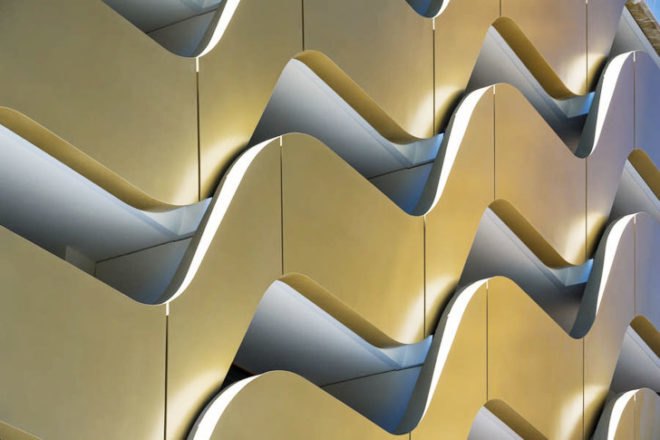 OIKOS Davos Hotel, Davos Hotel Switzerland, Davos Hotel facade, unbuildable facade, digitally fabricated facade, intelligent facade, undulating facade system, Wilhelm+Partner, German architects, Munich architects