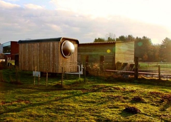 Karel Verstraeten, ghent garden trailer, tiny homes, architecture, tiny homes, renovation projects, country cabins, mini structure designs,