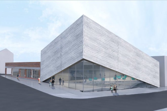 Kimball Art Center Update, BIG, park city, utah, green renovation, historic renovation, art center, bjarke ingels
