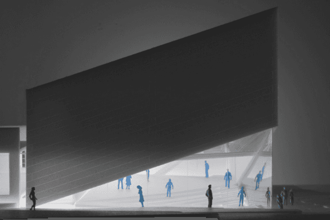 Kimball Art Center Update, BIG, park city, utah, green renovation, historic renovation, art center, bjarke ingels