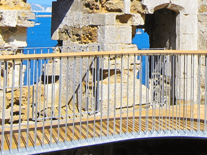 Studio Levitate, Sandsfoot Castle walkway, lightweight walkway, castle conservation UK, castles UK, green renovation, lightweight architecture, ruined castles UK, UK architecture heritage, UK architects, Dorset architecture