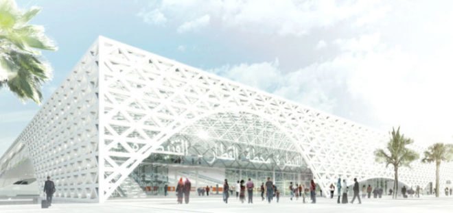 green design, eco design, sustainable design, Silvio d'Ascia Architecture, Omar Kobite Architecture, Eric Giudice Architects, high speed railway station, louver, Morocco high speed rail, Kenitra Station