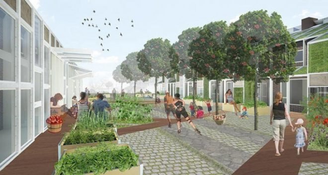 Solar Panel Skins, Delft University of Technology, Pret-a-Loger, solar decathlon designs, solar decathlon 2014, solar energy, architecture, home renovation, solar renovation, solar shades, dutch row houses, netherland energy design