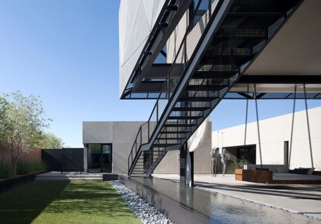 assemblageSTUDIO, tresARCA , architecture, energy efficiency, desert homes, Nevada home design, Las Vegas architecture, adaptable architecture, mesh screens,