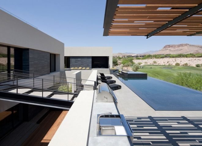 assemblageSTUDIO, tresARCA , architecture, energy efficiency, desert homes, Nevada home design, Las Vegas architecture, adaptable architecture, mesh screens,