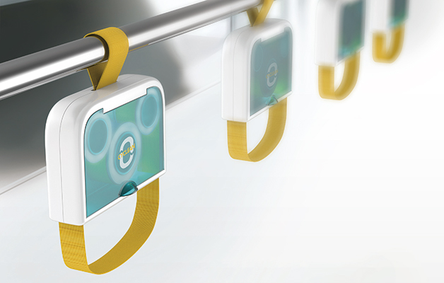 Cyclean, Red Dot Design Awards, public transportation, self-cleaning handle, bus handles, train handles, self-cleaning technology, germ transfer, design for public health