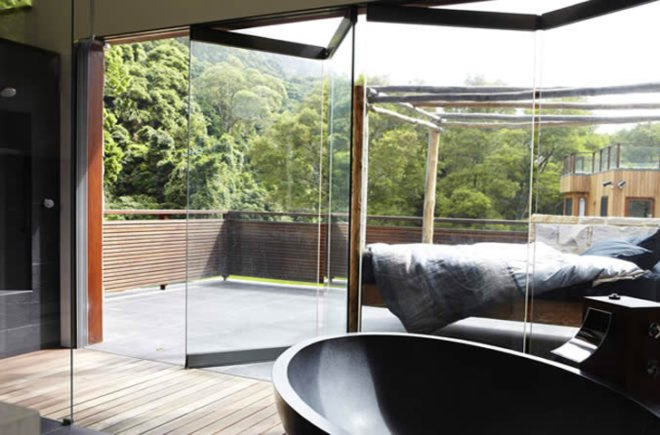hare+klein, eco lodge, australian green architecture, green interiors, australian sustainable homes, recycled materials