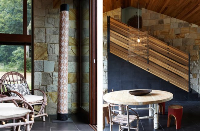 hare+klein, eco lodge, australian green architecture, green interiors, australian sustainable homes, recycled materials