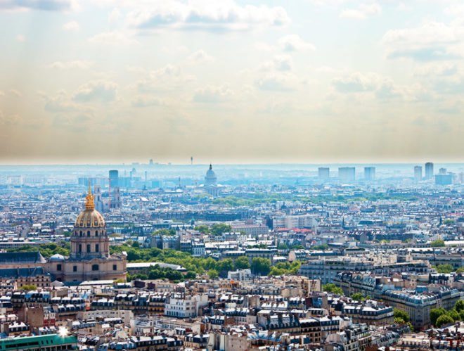 Paris, Beijing, air pollution, smog, fine particulates, free public transportation, banning cars, France, Belgium, Germany, smog belt, air quality index, diesel fuel, diesel engines