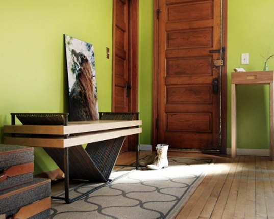 solo, recycled furniture, recycled materials, sustainable design, green design, sustainable interiors, recycled table, recycled bench, green products, green furniture, eco furniture